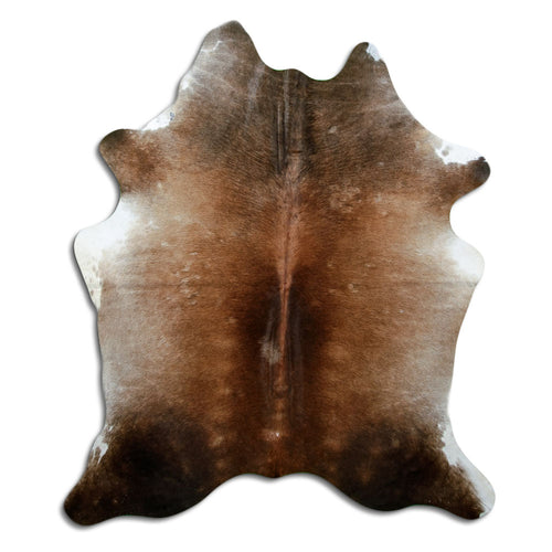 Peau de vache marron L