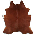 Peau de vache marron L