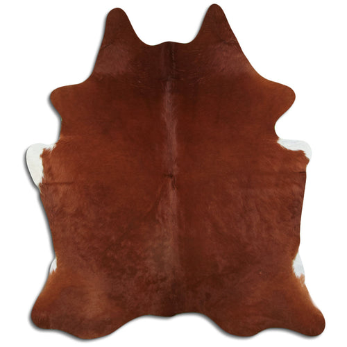 Peau de vache marron L