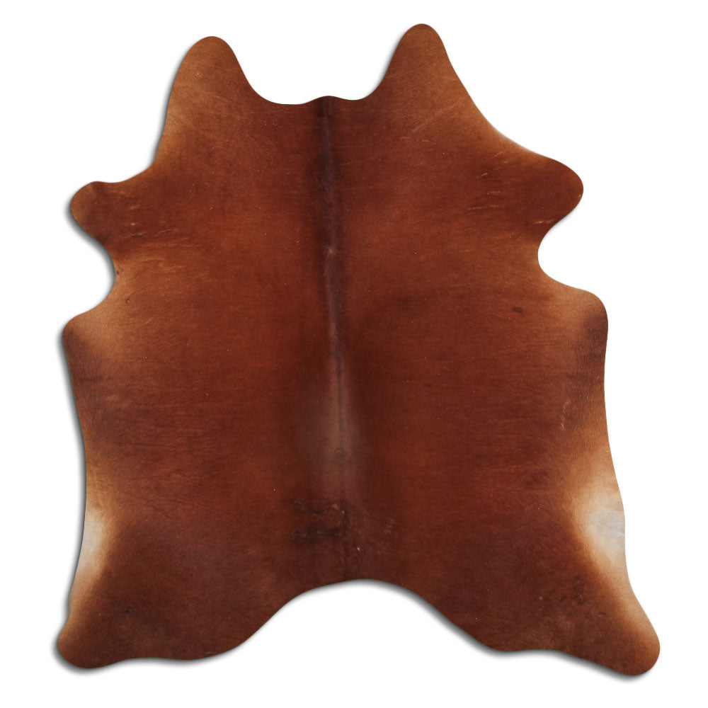 Peau de vache marron M