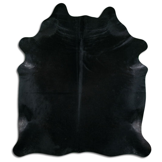 Peau de vache noire XXL