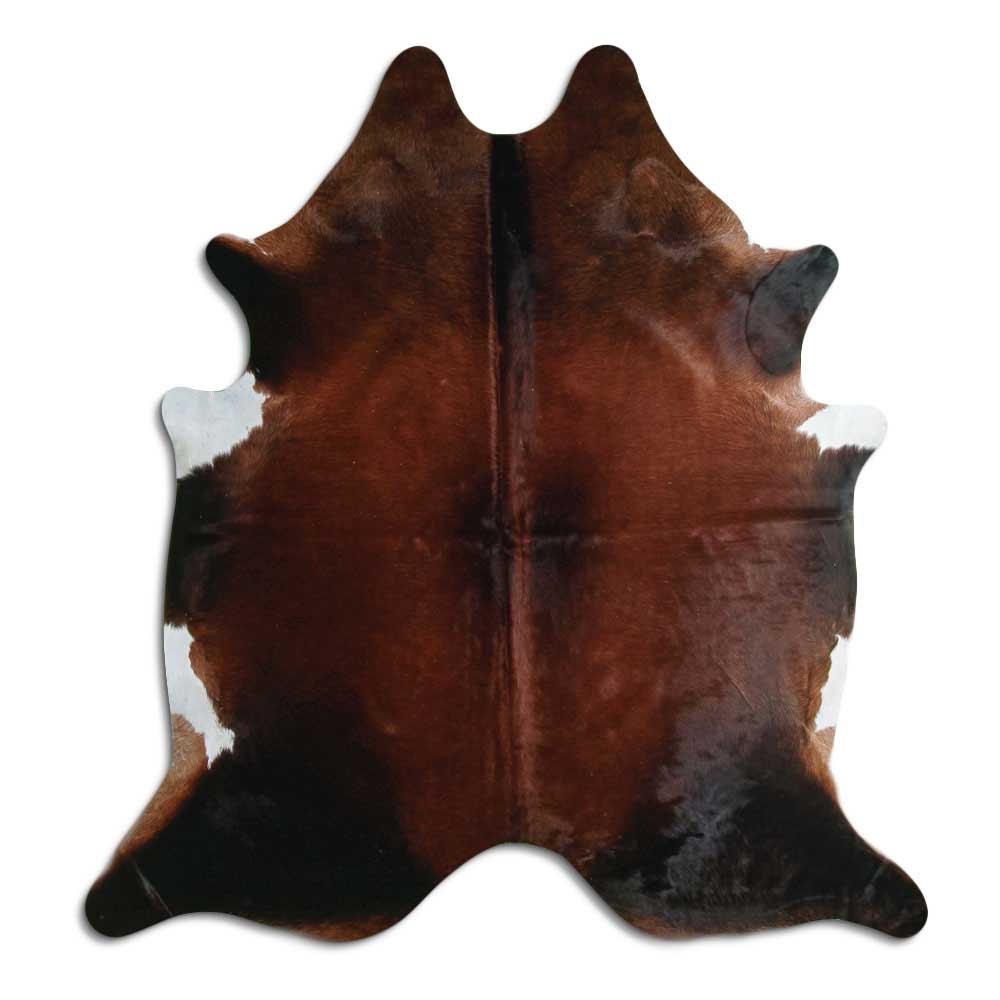 Peau de vache marron XL