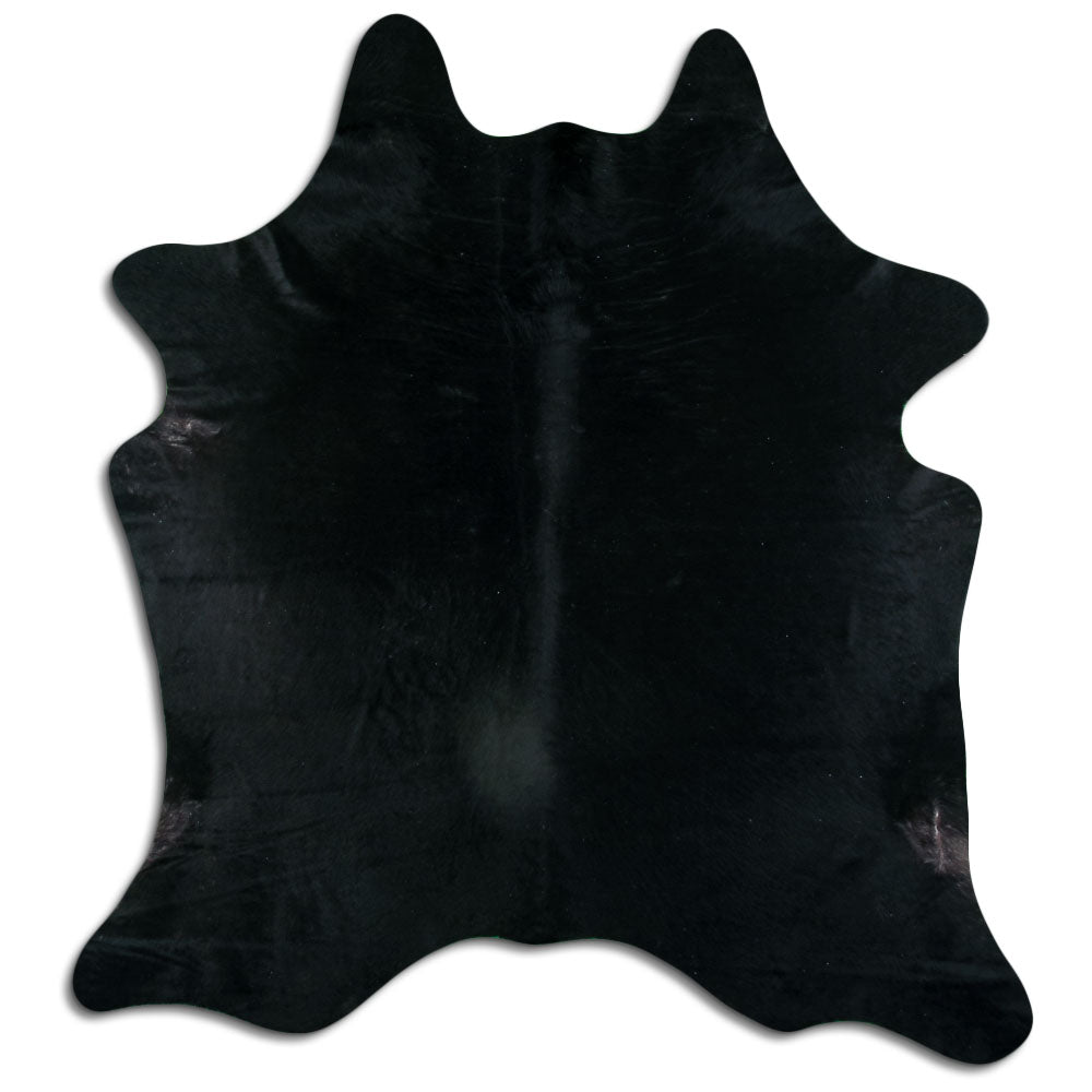 Peau de vache noire XXL