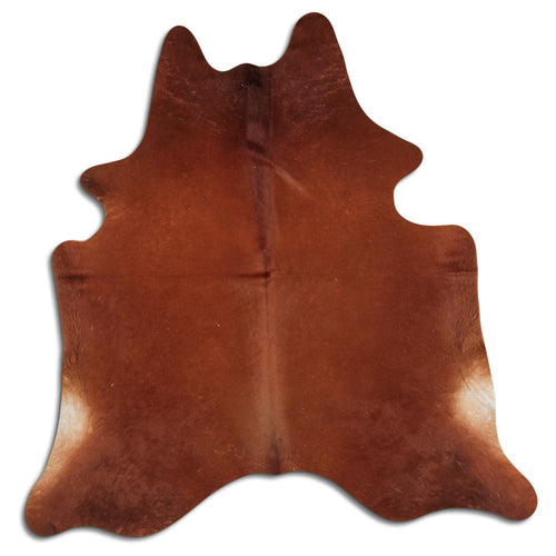 Peau de vache marron L
