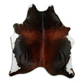 Peau de vache marron L