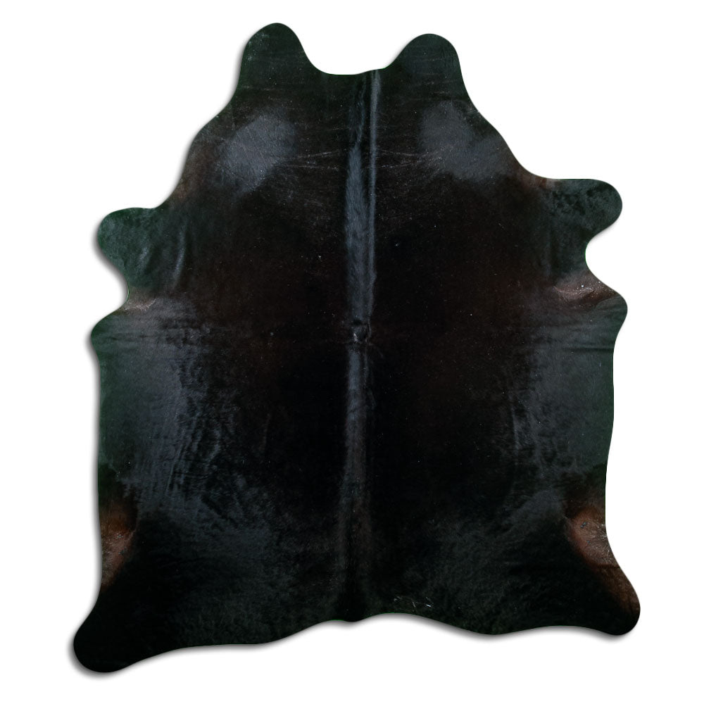 Peau de vache noire XL