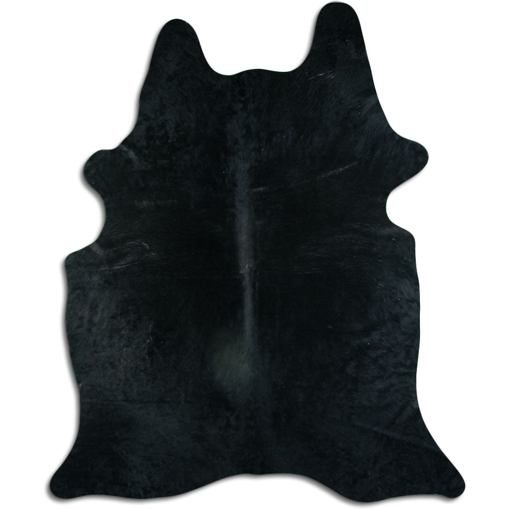 Peau de vache noire XXL