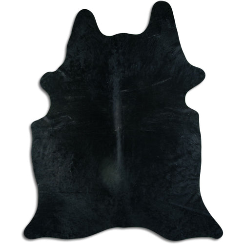 Peau de vache noire XXL