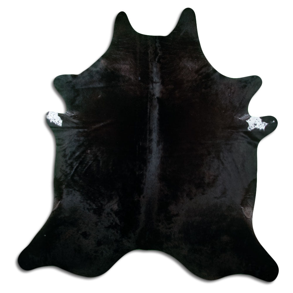 Peau de vache noire XXL
