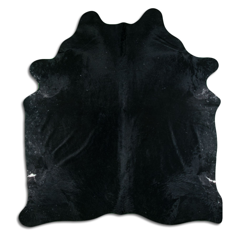 Peau de vache noire XXL