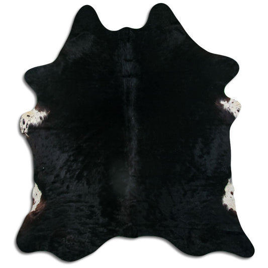 Peau de vache marron L