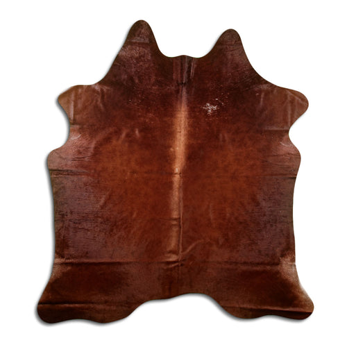 Peau de vache marron L