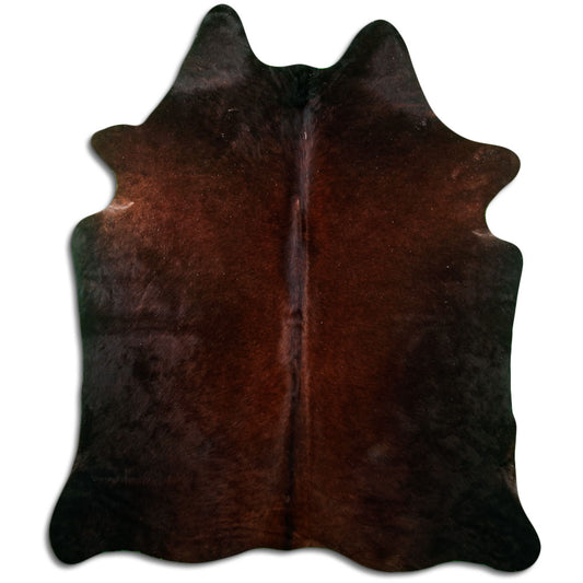 Peau de vache marron L