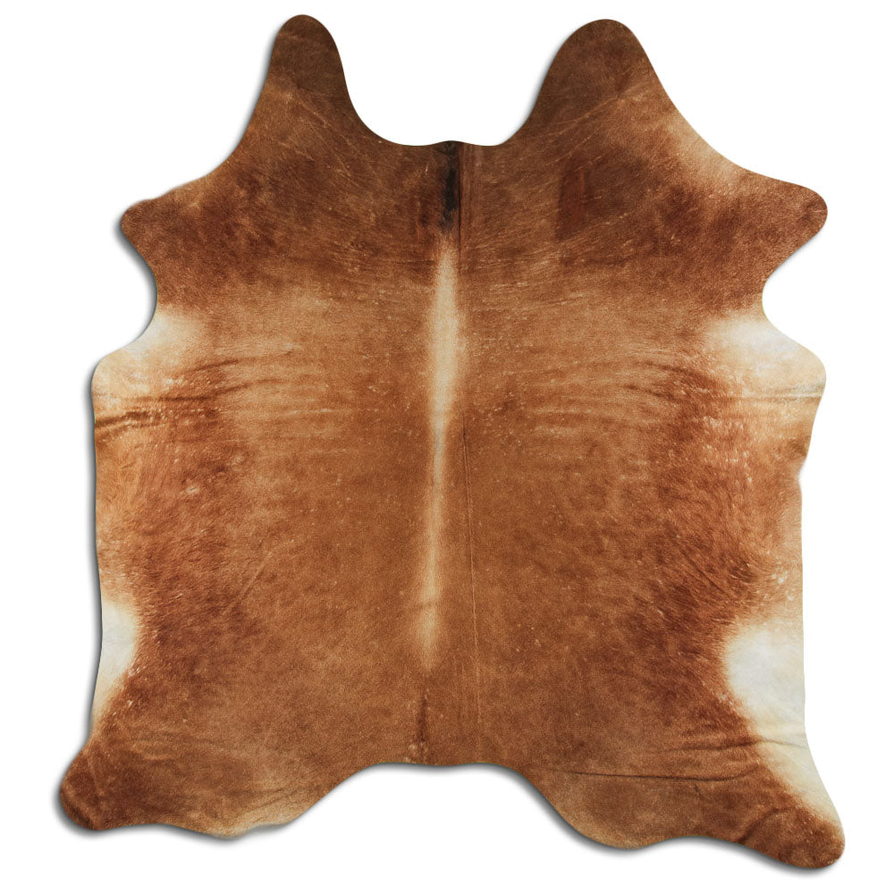 Peau de vache marron XXL