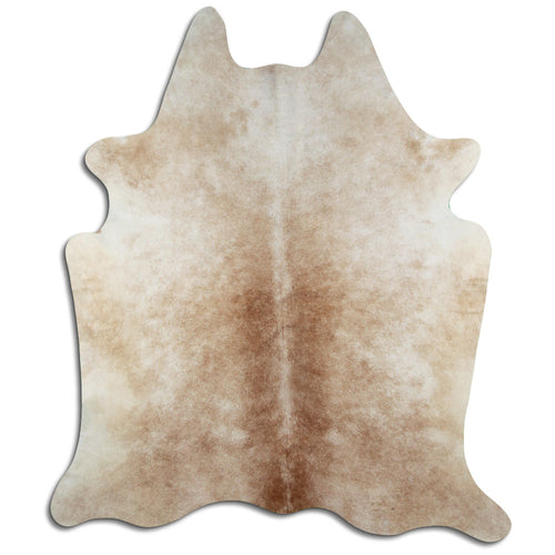 Peau de vache marron L