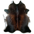 Peau de vache marron XXL