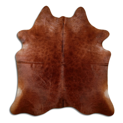 Peau de vache marron L