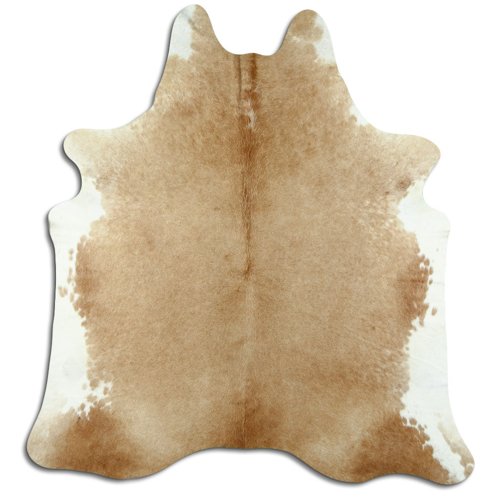 Peau de vache marron L