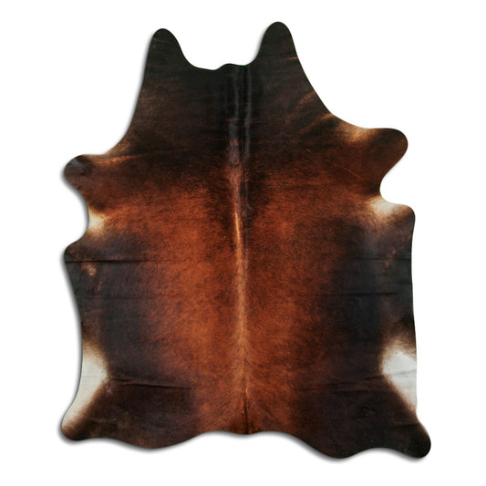 Peau de vache marron L
