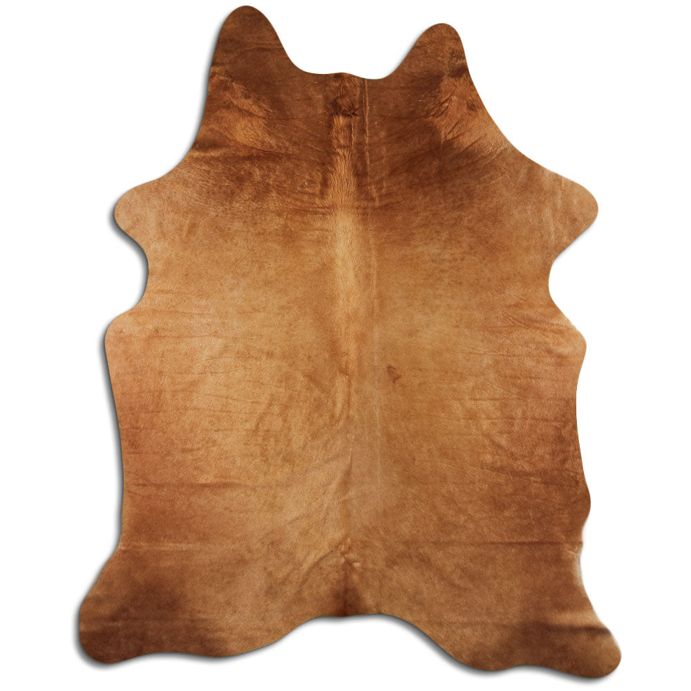 Peau de vache marron L