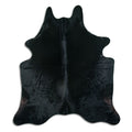 Peau de vache noire XXL