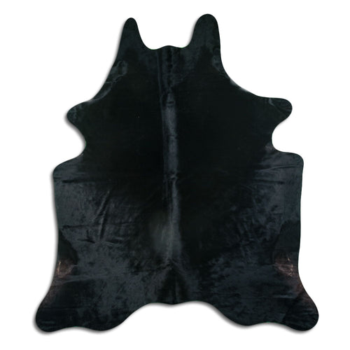 Peau de vache noire XXL