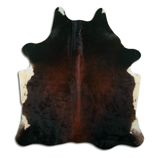 Peau de vache marron L