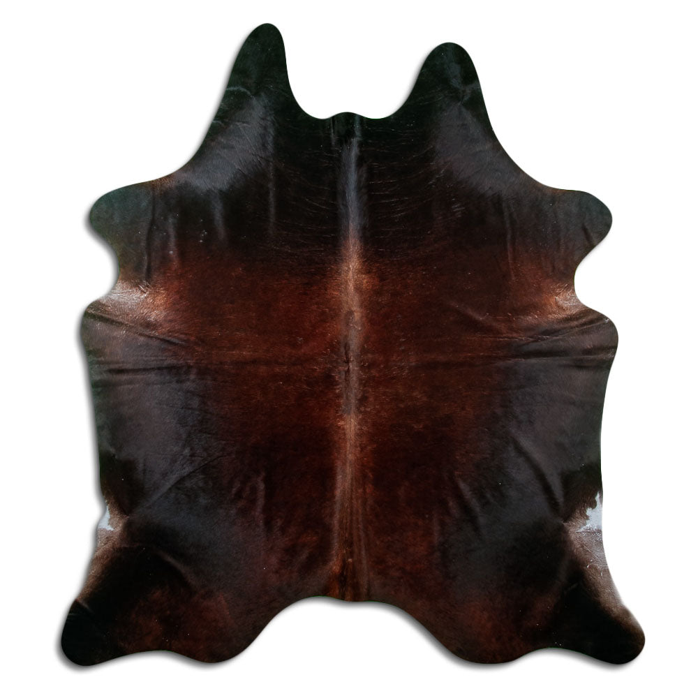 Peau de vache marron XL