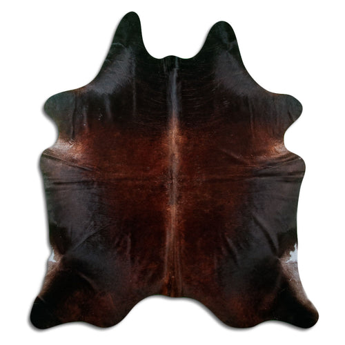 Peau de vache marron XL