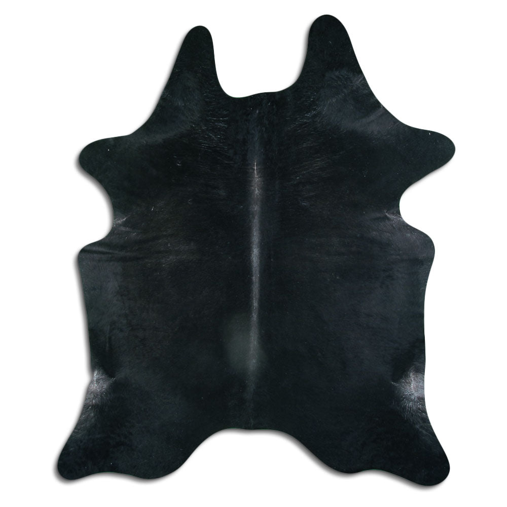 Peau de vache noire XXL