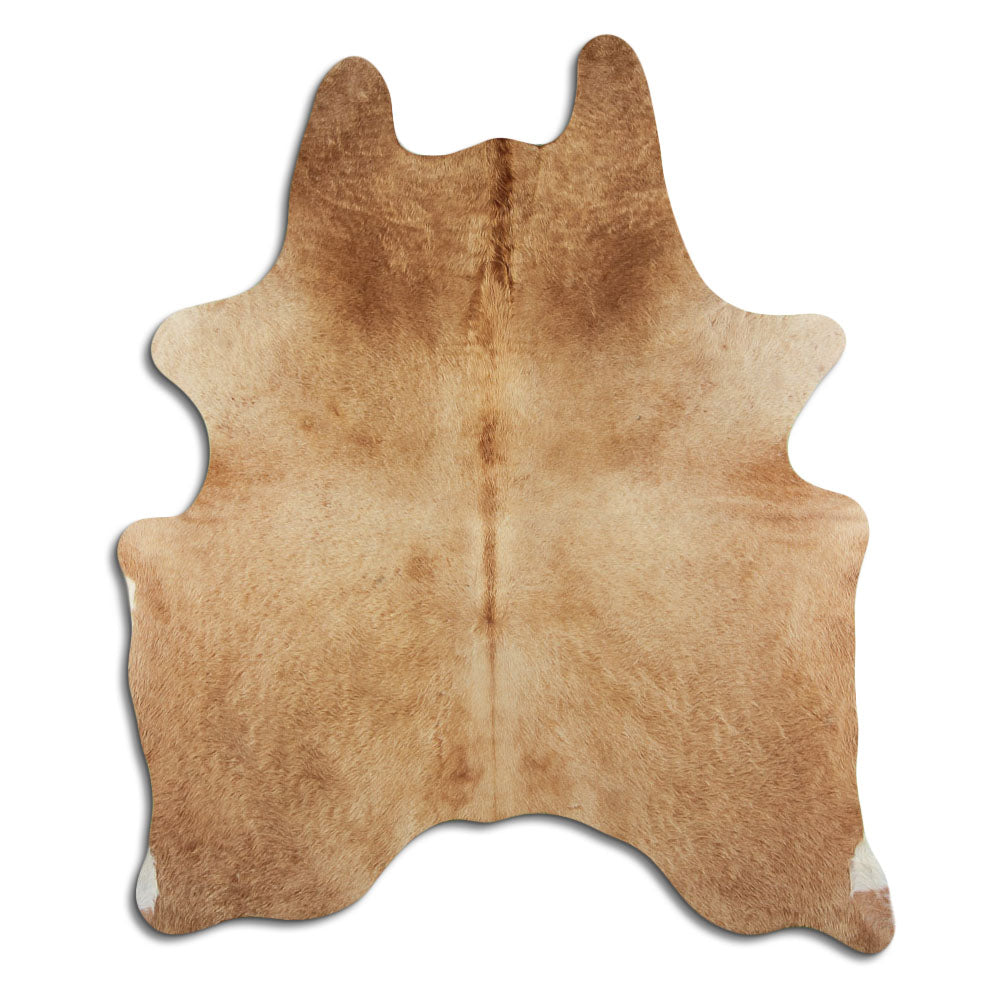 Peau de vache marron L