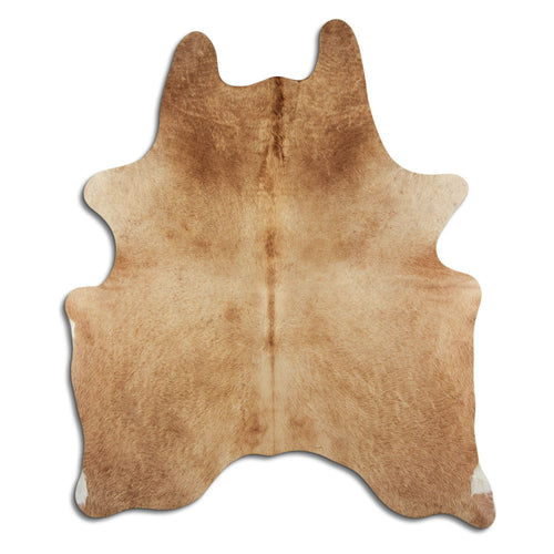 Peau de vache marron L