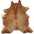 Peau de vache marron L
