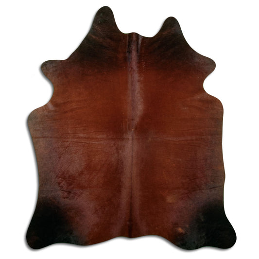 Peau de vache marron L