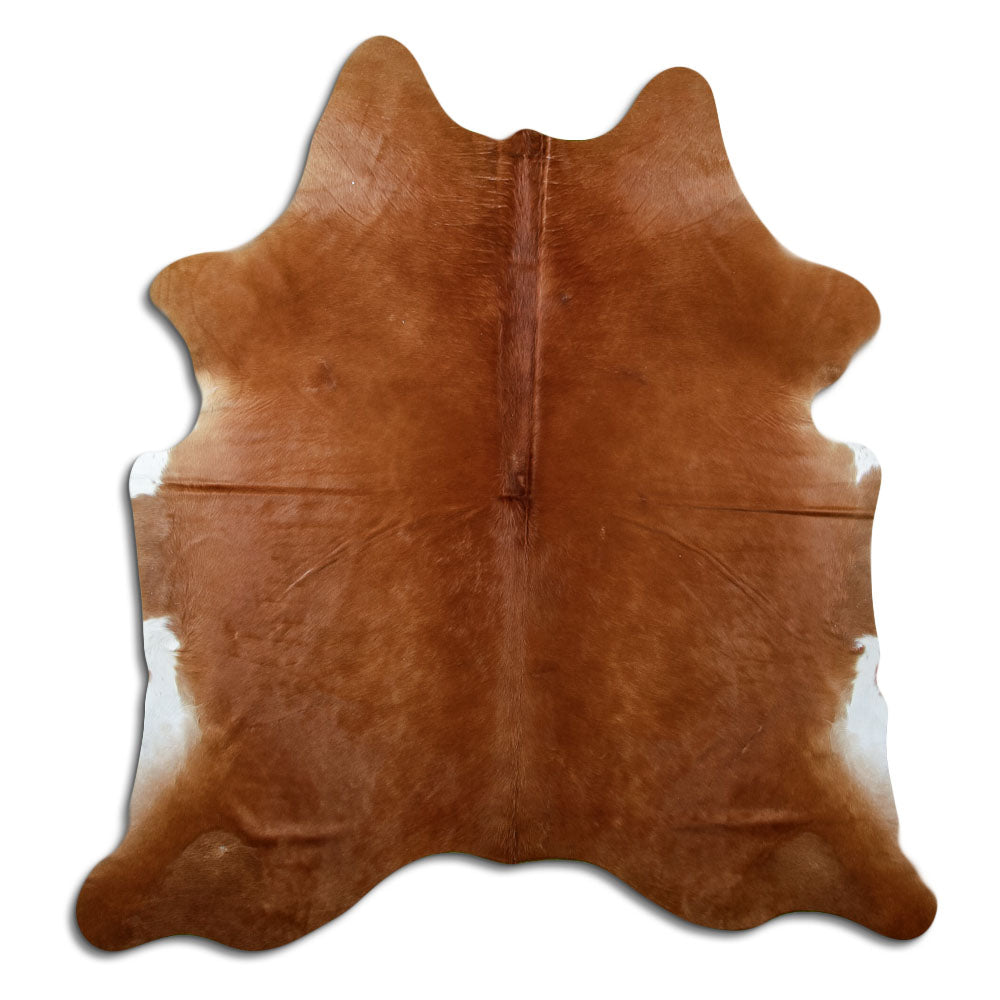 Peau de vache marron L