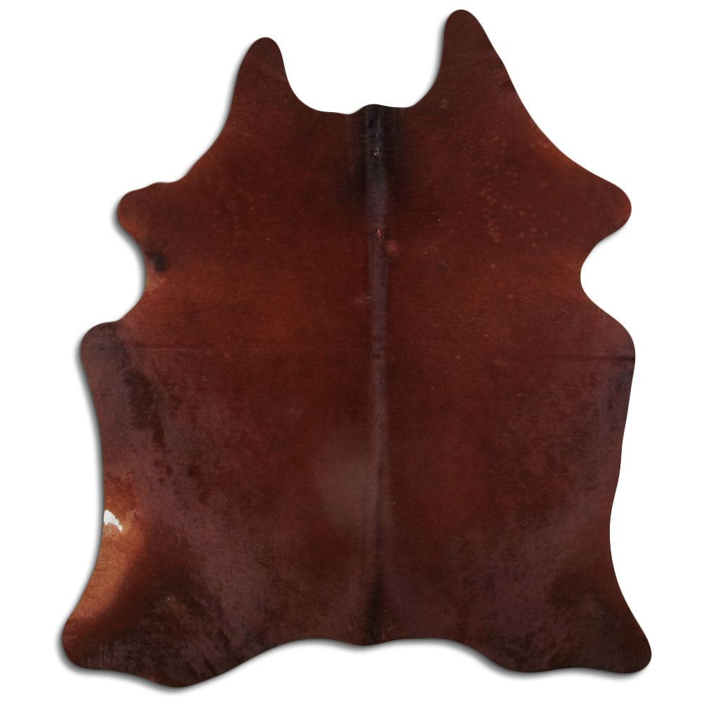 Peau de vache marron L