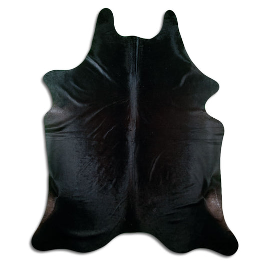 Peau de vache noire XXL