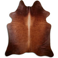 Peau de vache marron L