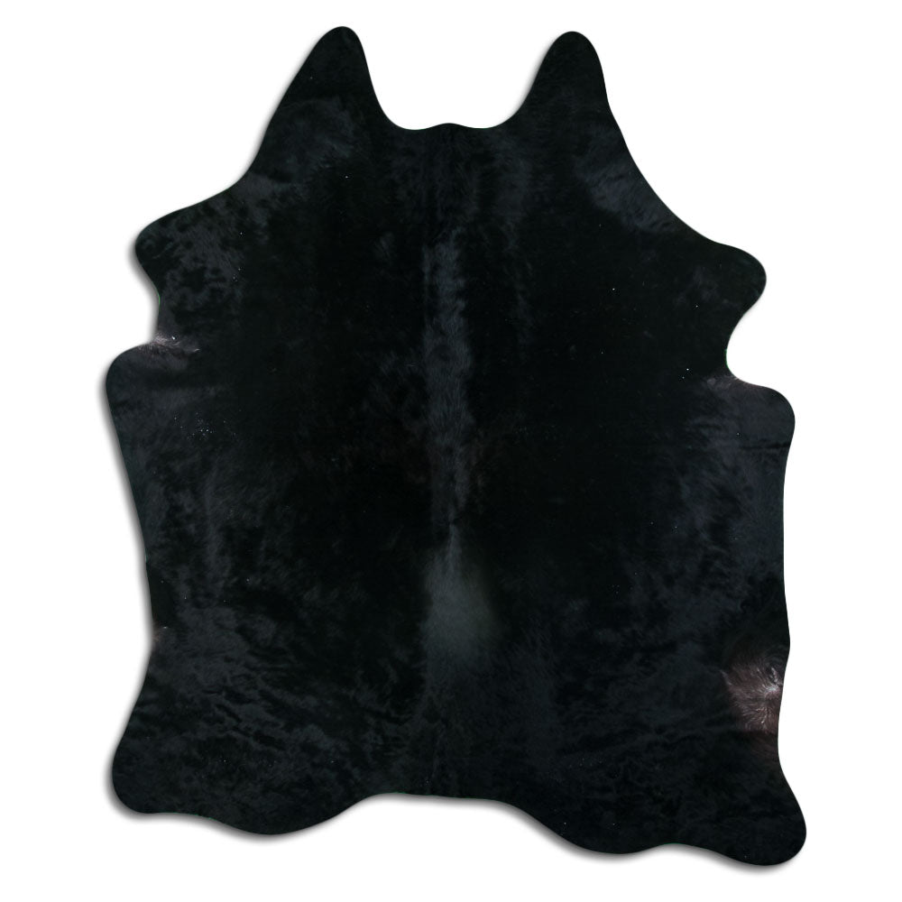 Peau de vache noire XXL