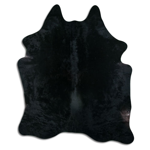 Peau de vache noire XXL