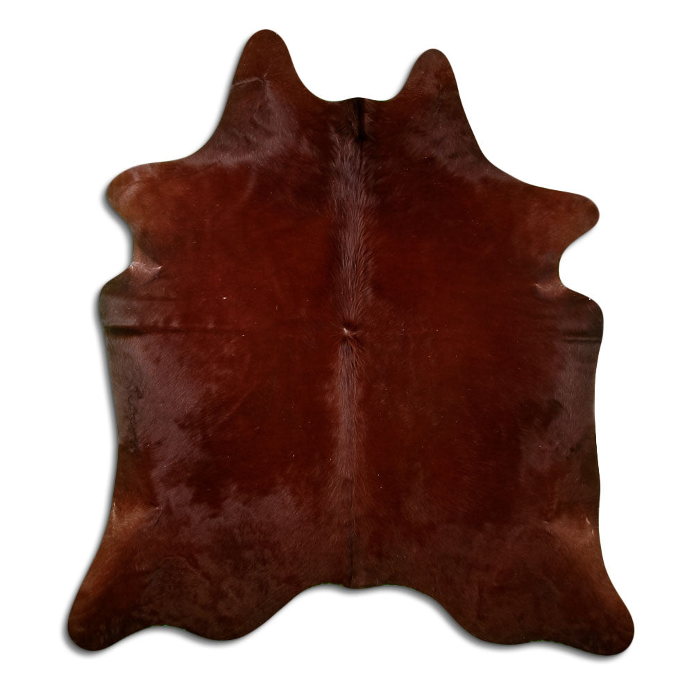 Peau de vache marron L