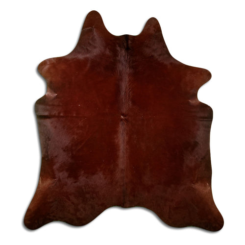 Peau de vache marron L