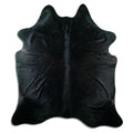 Peau de vache noire XXL