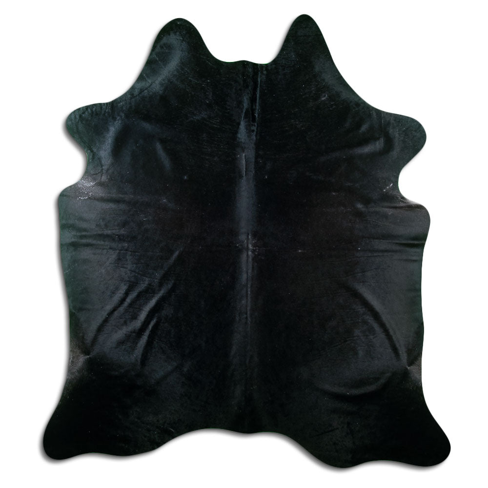 Peau de vache noire XXL