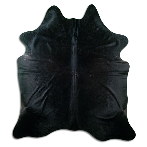 Peau de vache noire XXL