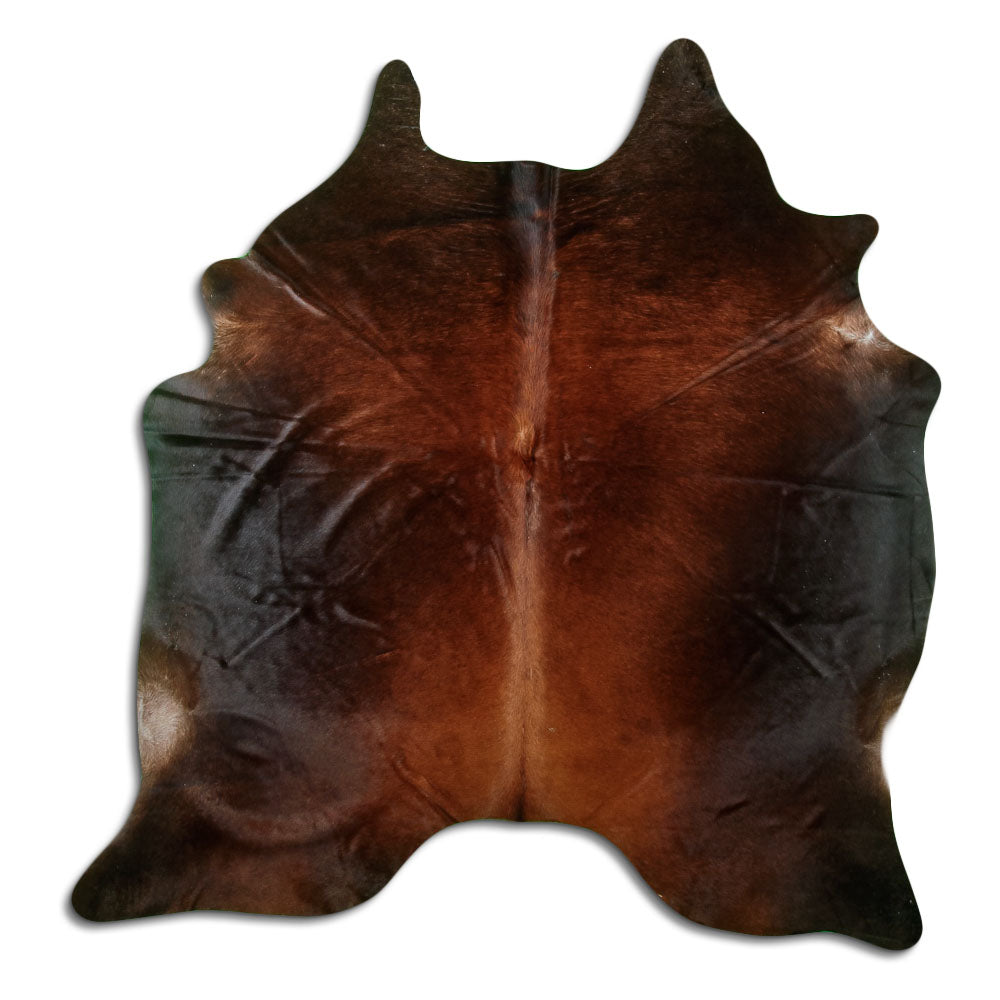 Peau de vache marron M