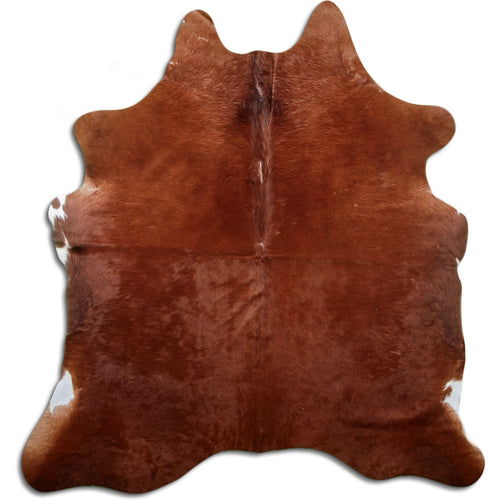 Peau de vache marron L