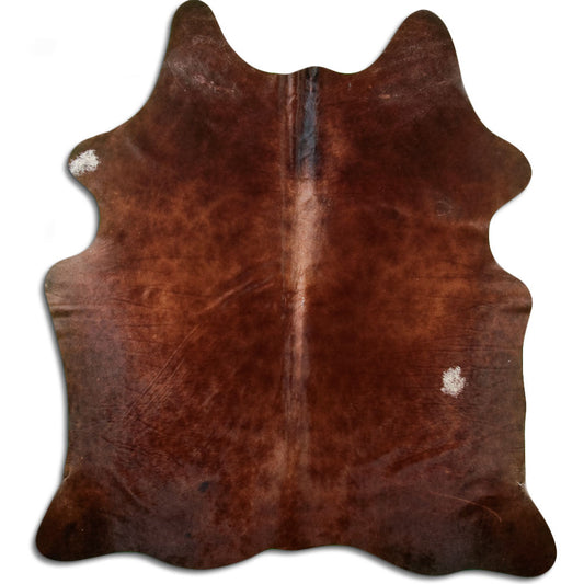 Peau de vache marron M