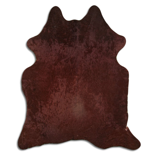 Peau de vache marron L