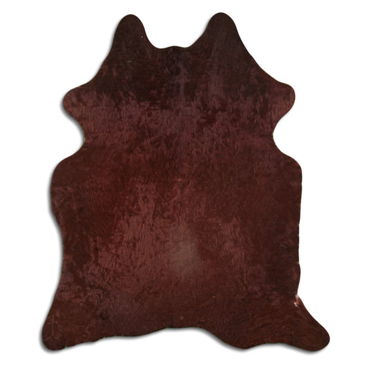 Peau de vache marron L
